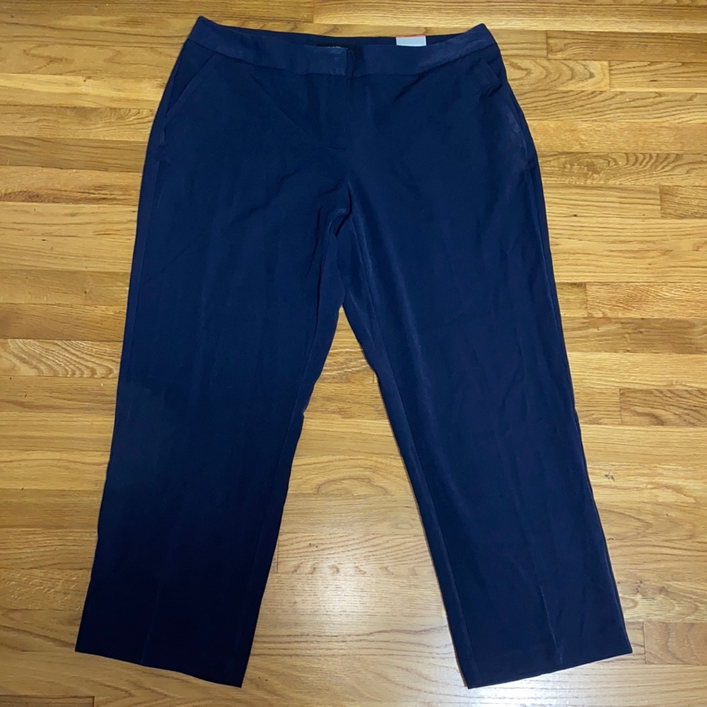 Navy Blue Business Slacks Petite Size 20